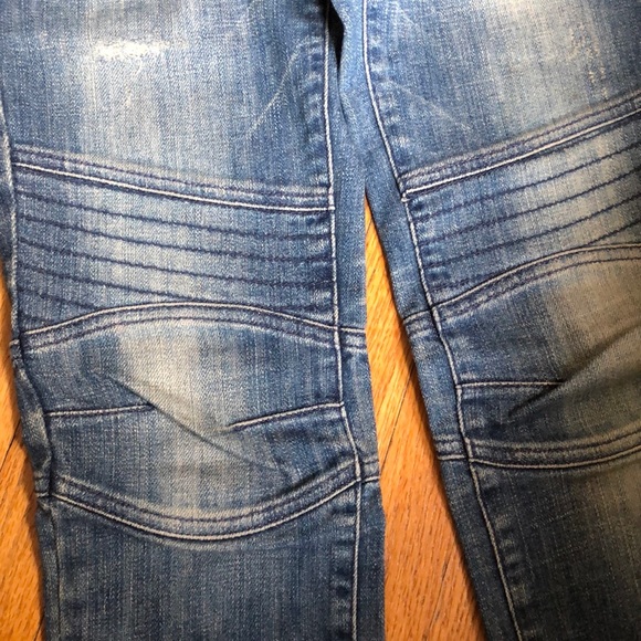 VINTAGE1  biker Jeans - Picture 3 of 8